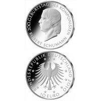 Germany 2010 10 euro Robert Schumann J