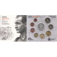 San Marino 2014 Euro coins BU set with 5 euro silver coin