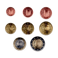 Spain 2019 Euro coins UNC Set
