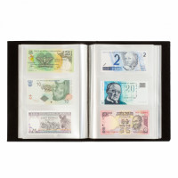 Leuchtturm BILLS album for 300 banknotes BLACK