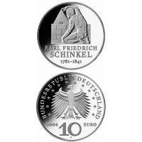 Germany 2006 10 euro Karl Friedrich Schinkel F