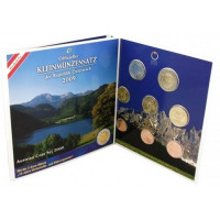 Austria 2009 Euro coins BU set
