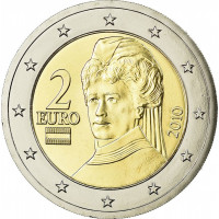 Austria 2019 2 euro regular coin