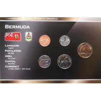Bermuda 2000-2009 year blister coin set