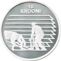 Estonia 1998 Republic of Estonia 80 10 Kroon