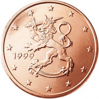 Finland 1999 0.01 cent