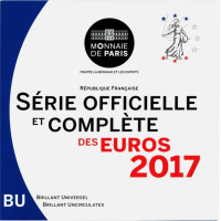 France 2017 euro coin BU set