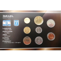 Israel 2002-2006 year blister coin set