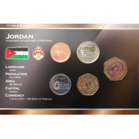 Jordan 2002-2006 year blister coin set