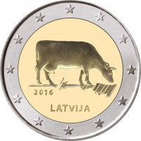 Latvia 2016 Cow