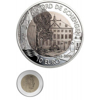 Luxembourg 2010 10 euro Schengen