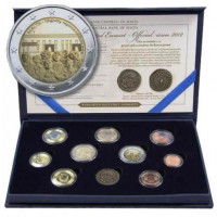 Malta 2012 Euro coins BU set with commemorative 2 euro coin