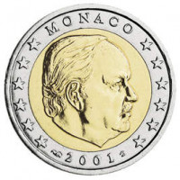 Monaco 2001 2 euro