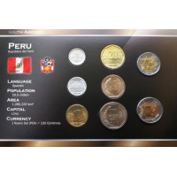 Peru 2009-2011 year blister coin set