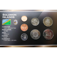 Solomon Islands 2005 year blister coin set