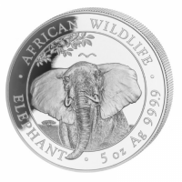Somalia 2021 Elephant Ag999 5oz