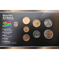 South Africa 2008-2010 year blister coin set