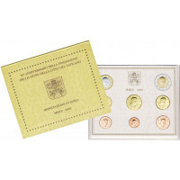 Vatican City 2009 Euro coin BU Set Pope Benedict XVI