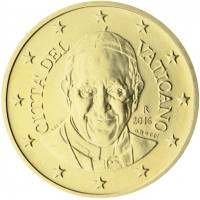 Vatican City 2016 50 cent Pope Francis