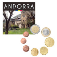 Andorra 2019 Euro coins BU set