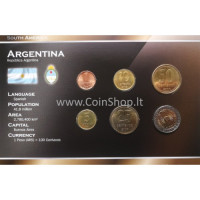 Argentina 2000-2009 year blister coin set