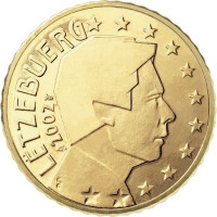 Luxembourg 2002 0,10 cent 