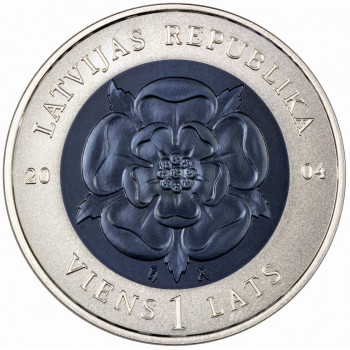 Latvia 2004 Coin of Time I
