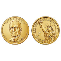 USA 2015 1 dollar Harry S. Truman 33th President D
