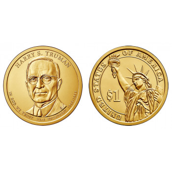 USA 2015 1 dollar Harry S. Truman 33th President P