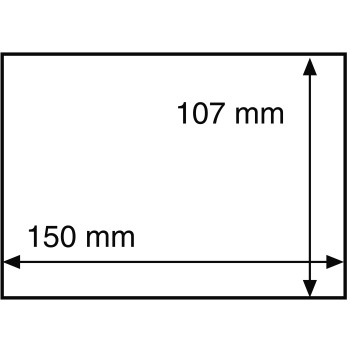 Leuchtturm protective sheets 150x107mm