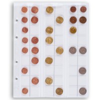 Leuchtturm coin sheets OPTIMA for 20mm coins