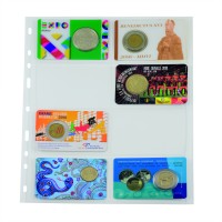 Leuchtturm coin sheets OPTIMA for coin cards