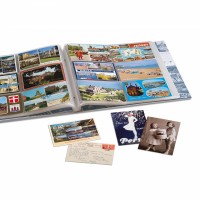Leuchtturm album for 600 postcards blue