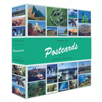 Leuchtturm album for 600 postcards green