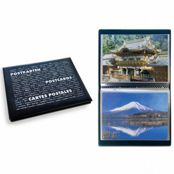 Leuchtturm ROUTE Postcards pocket album for 40 postcards with 20 sheets