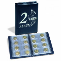 Leuchtturm ROUTE 2 Euro pocket album for 48 2 euro coins