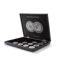 Leuchtturm pressentation case Volterra for 20 silver Australian Kangaroo coins