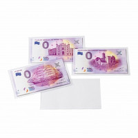 Leuchtturm banknote sleeves, BASIC, 140 x 80 mm
