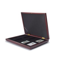 Leuchtturm VOLTERRA presentation case for 8 x gold bar in blister packaging