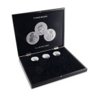 Leuchtturm pressentation case Volterra for 10 “Queen’s Beasts” 2 oz silver coins