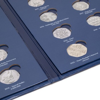 Leuchtturm coin album PRESSO 50 pence