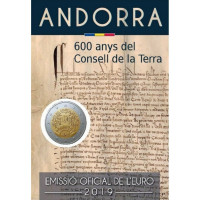 Andorra 2019 600 Years of the Earth Council