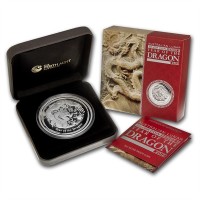 Australia 2012 Australian Lunar Silver Coin Series II 2012 Year of the Dragon