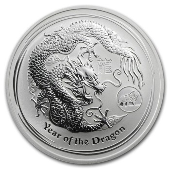 Australia 2012 Lunar II Year of the Dragon Lion privy mark