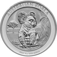 Australia 2017 Koala 1oz 999Ag