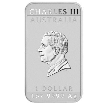 Australia 2024 Rectangle dragon 1 oz Ag999