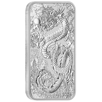 Australia 2024 Rectangle dragon 1 oz Ag999