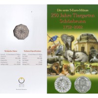 Austria 2002 250 years of the Schönbrunn Zoo