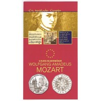 Austria 2006 5 euro 250th Birthday Wolfgang Amadeus Mozart BU