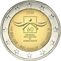 Belgium 2008 60th anniversary of the Universal Declaration of Human Rights